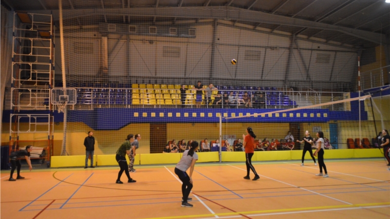 Районное соревнование "Школьная волейбольная лига"